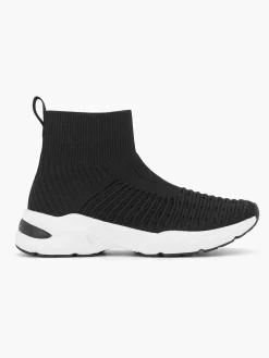 New Zwarte Hoge Sneaker Dames Sneakers