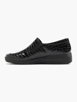 Best Zwarte Instapper Lak Dames Comfort Schoenen