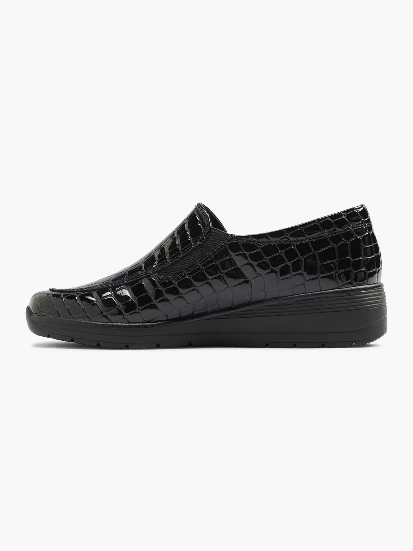 Best Zwarte Instapper Lak Dames Comfort Schoenen