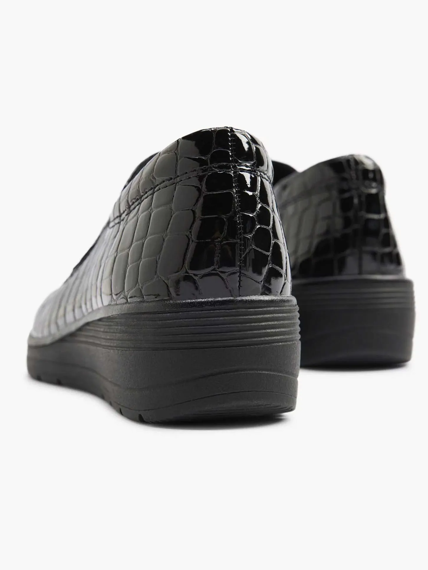 Best Zwarte Instapper Lak Dames Comfort Schoenen