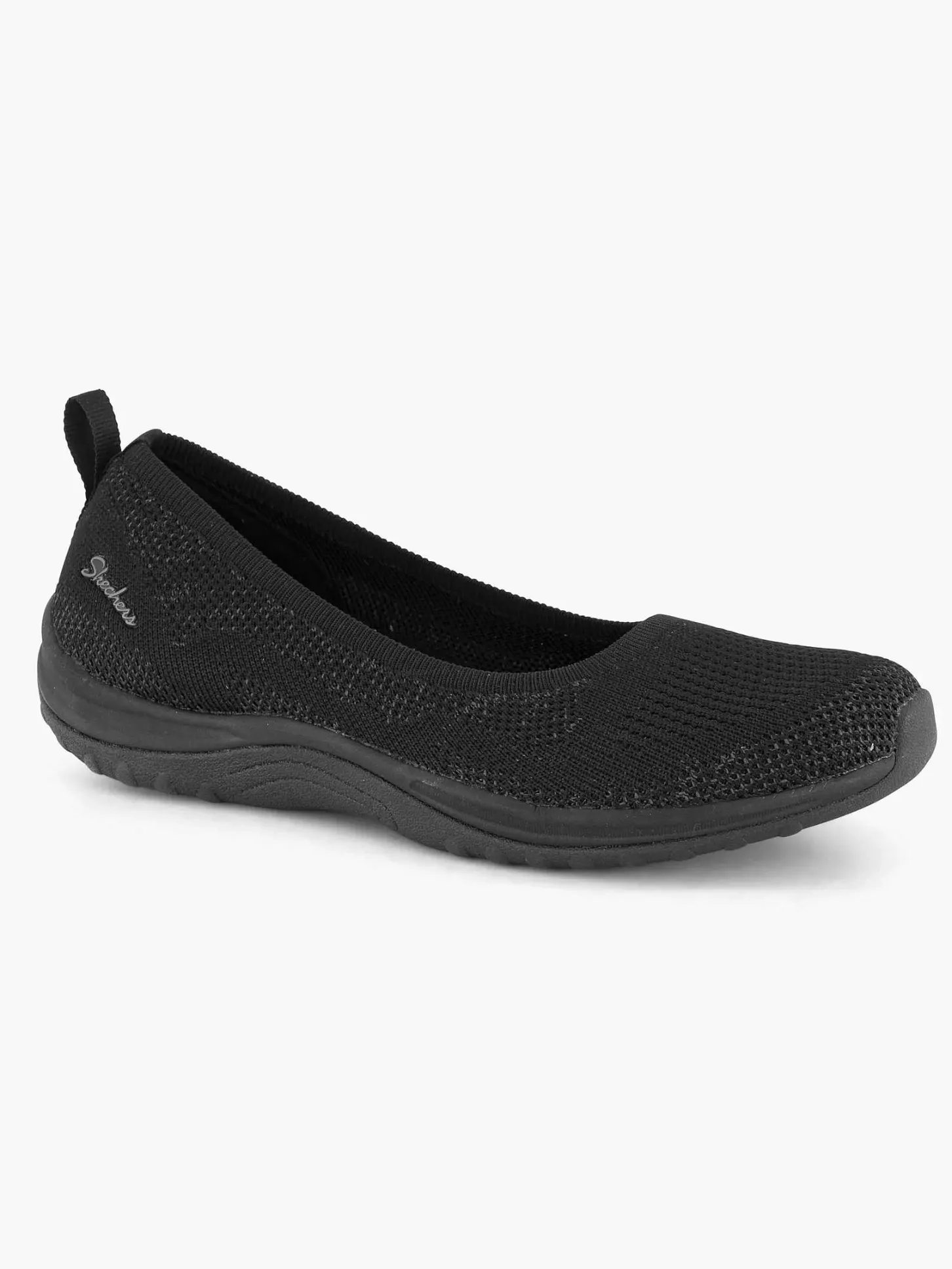 Zwarte Instapper Memory Foam Dames Instappers