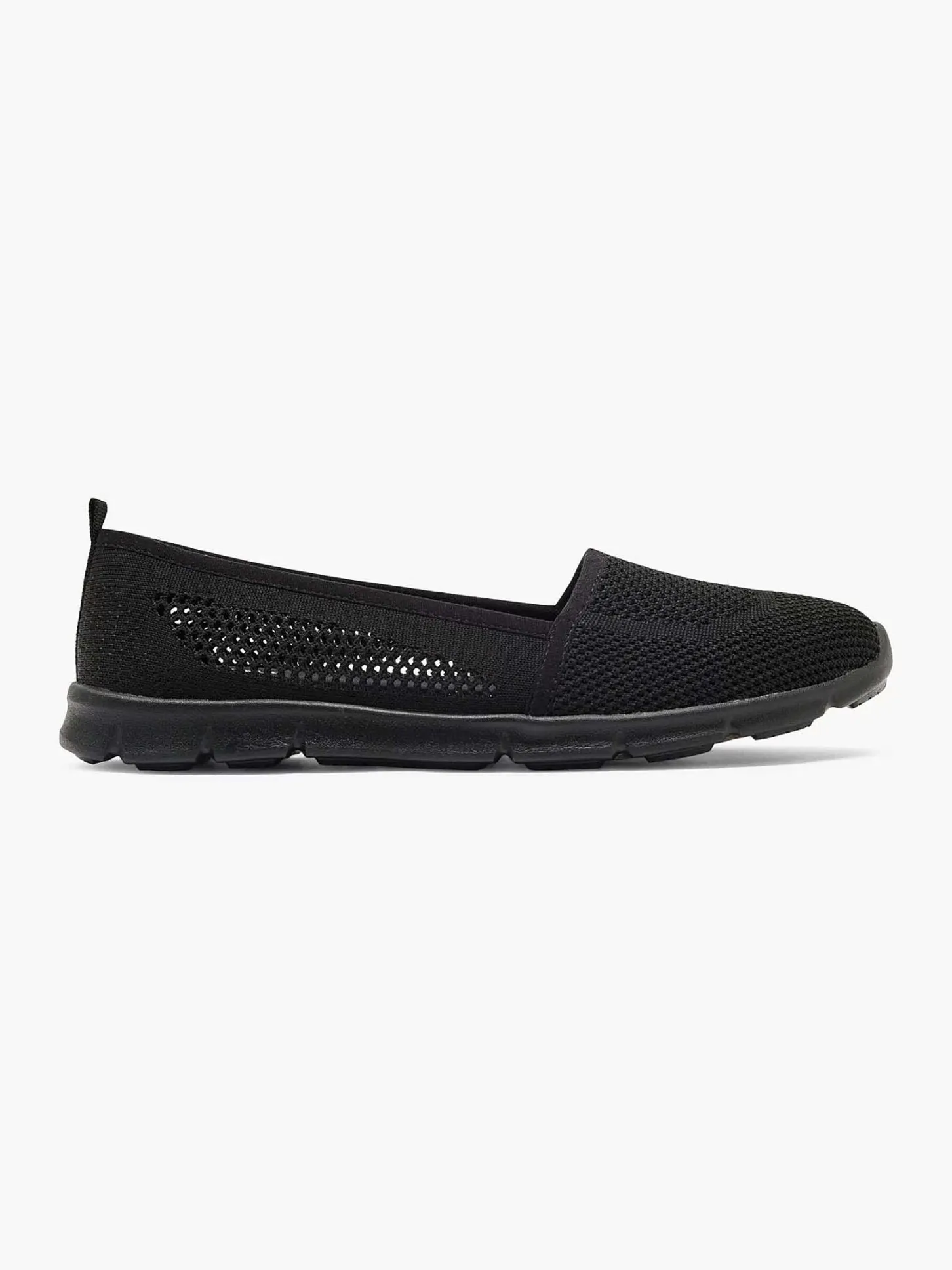 New Zwarte Instapper Memory Foam Dames Instappers