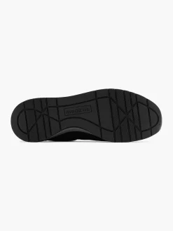 Sale Zwarte Leren Comfort Veterschoen Dames Comfort Schoenen