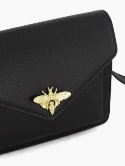 New Zwarte Leren Schoudertas Dames Online Exclusive Accessoires
