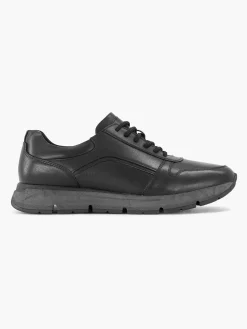 Best Zwarte Leren Sneaker Heren Sneakers