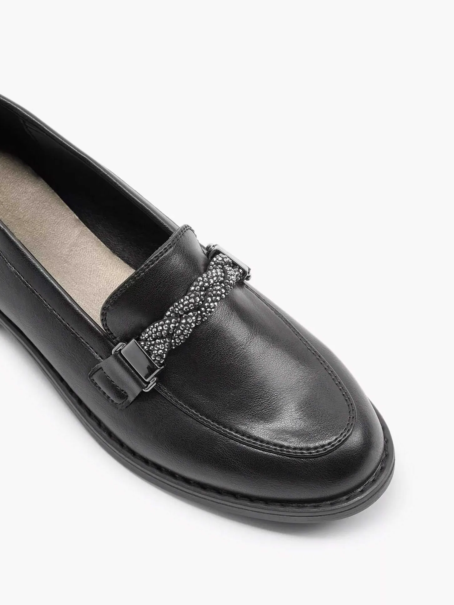 Discount Zwarte Loafer Dames Instappers