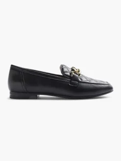 Best Zwarte Loafer Ketting Dames Instappers