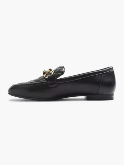 Best Zwarte Loafer Ketting Dames Instappers