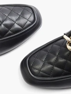Best Zwarte Loafer Ketting Dames Instappers