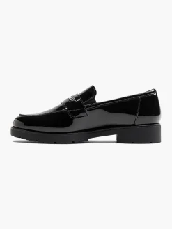 Online Zwarte Loafer Lak Dames Instappers