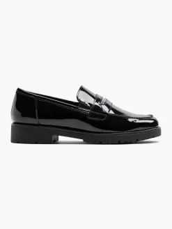 Online Zwarte Loafer Lak Dames Instappers