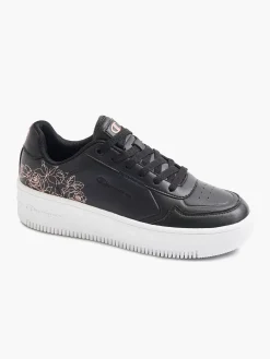 Hot Zwarte Low Cut Shoe Rebound Dames Sneakers