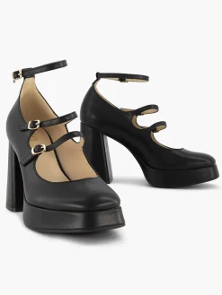 Outlet Zwarte Platform Pump Dames Pumps