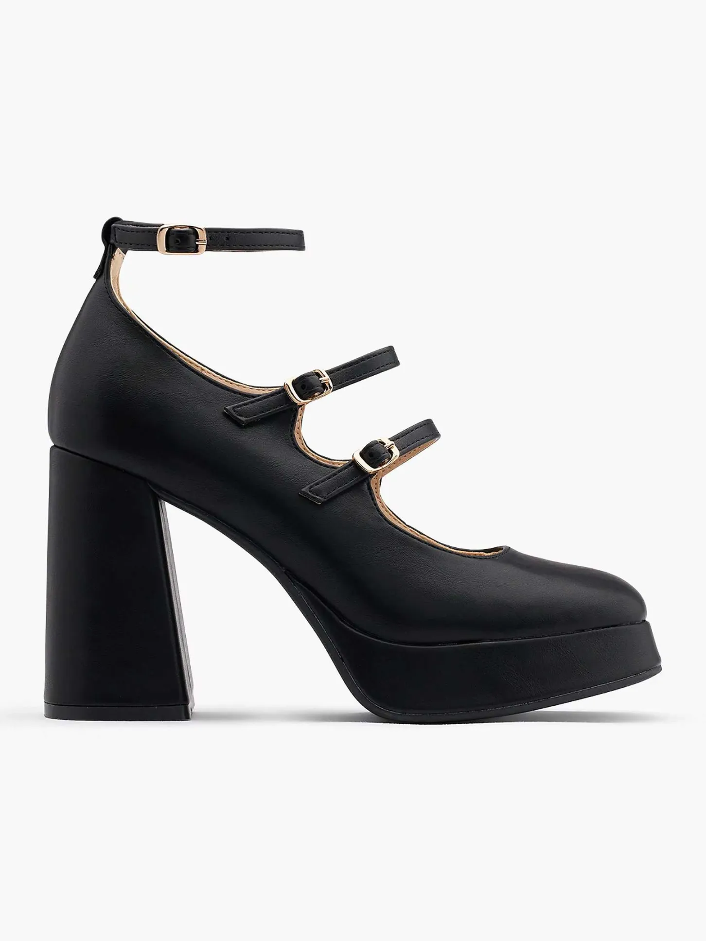 Outlet Zwarte Platform Pump Dames Pumps