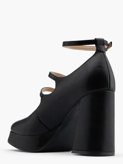 Outlet Zwarte Platform Pump Dames Pumps