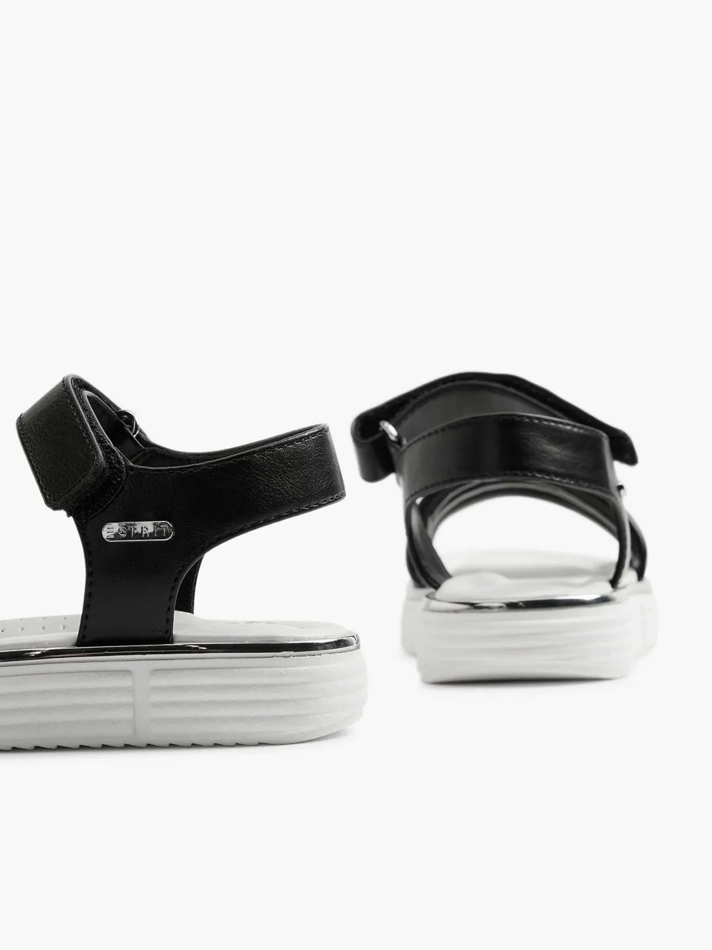 Discount Zwarte Platform Sandaal Kinderen Jongensschoenen
