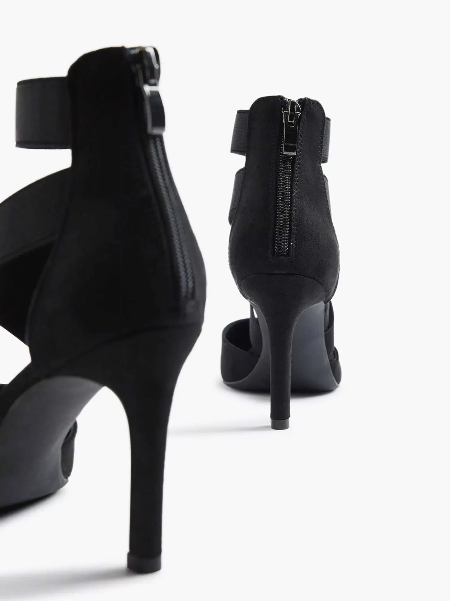 Online Zwarte Pump Elastiek Dames Pumps