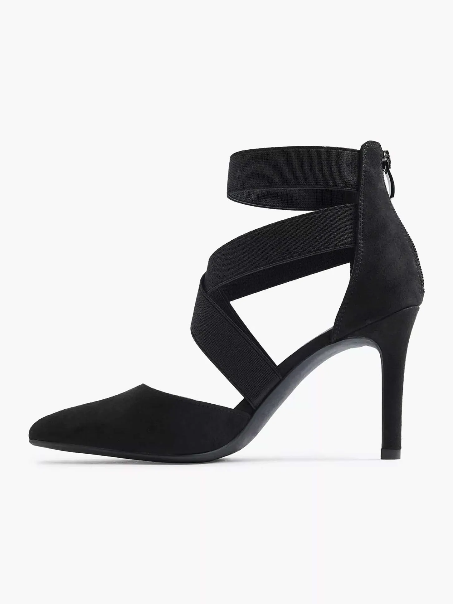 Online Zwarte Pump Elastiek Dames Pumps