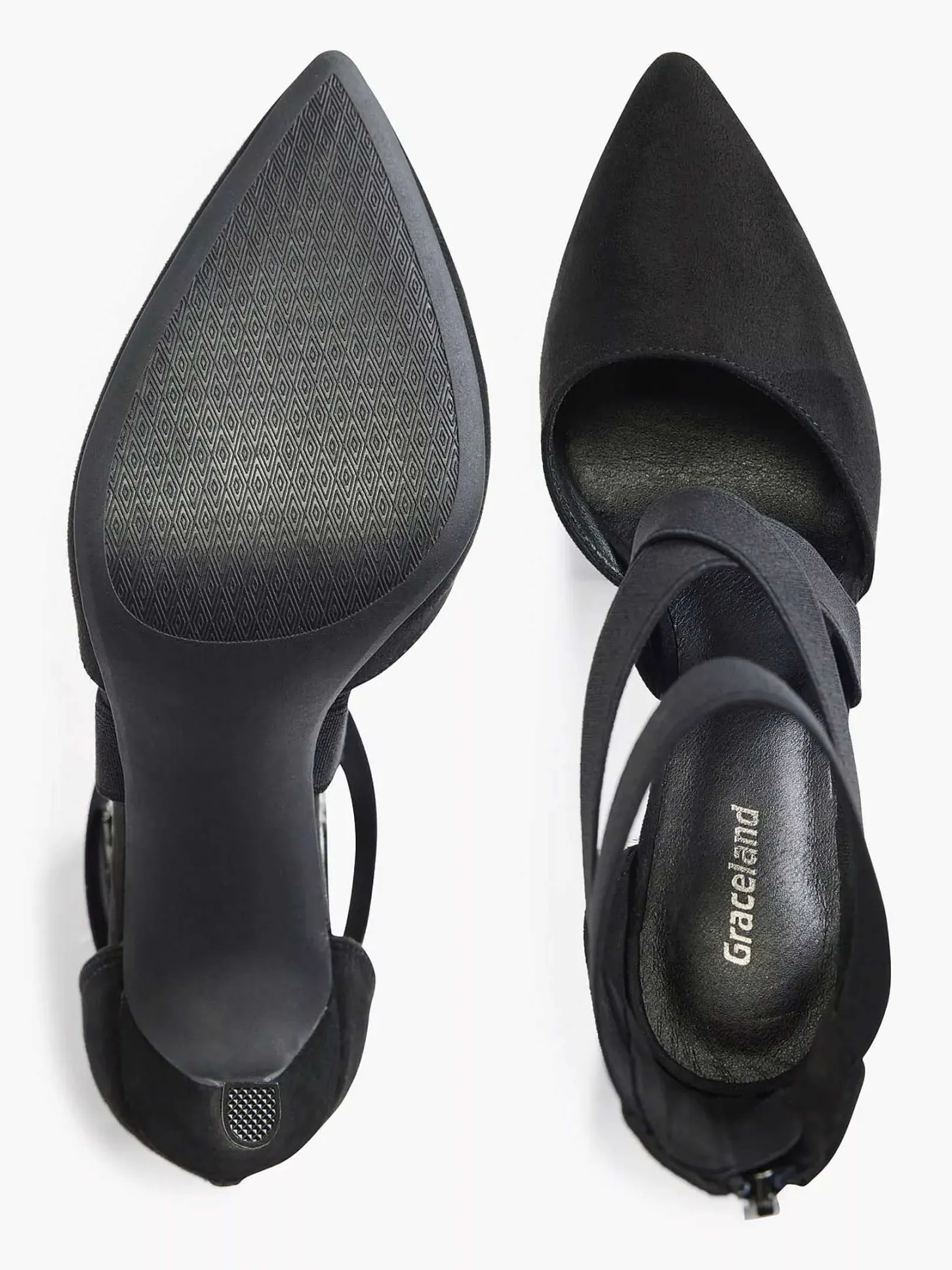 Online Zwarte Pump Elastiek Dames Pumps