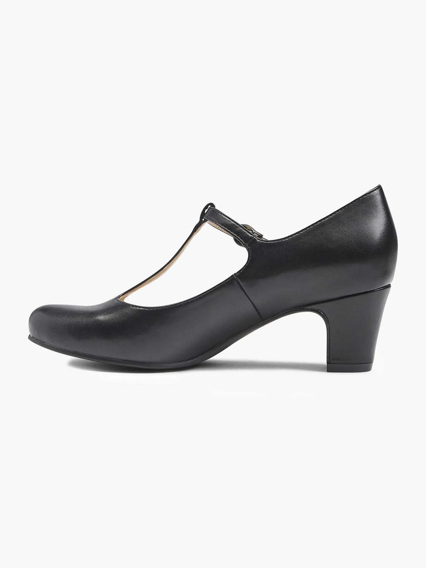 Online Zwarte Pump Gesp Dames Hoge Hakken