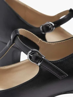 Online Zwarte Pump Gesp Dames Hoge Hakken