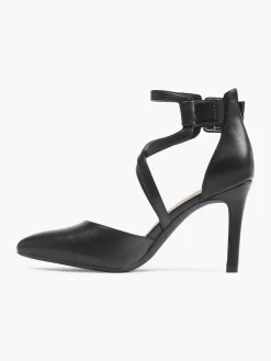 Online Zwarte Pump Gespsluiting Dames Hoge Hakken