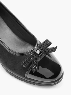 Discount Zwarte Pump Sleehak Dames Pumps
