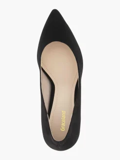 Best Zwarte Pump Spitse Neus Dames Hoge Hakken