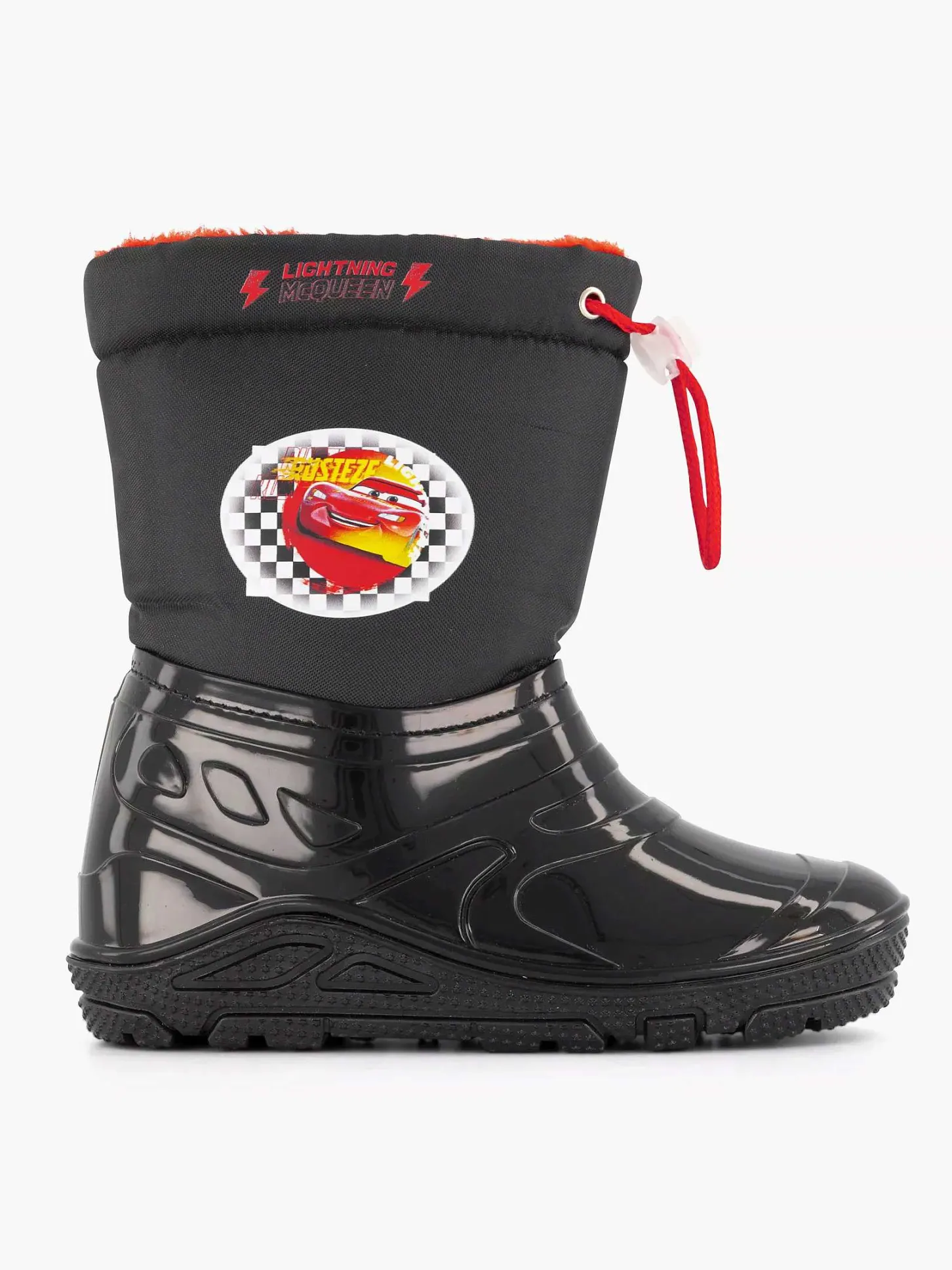 Sale Zwarte Regenlaars Gevoerd Kinderen Babyschoenen