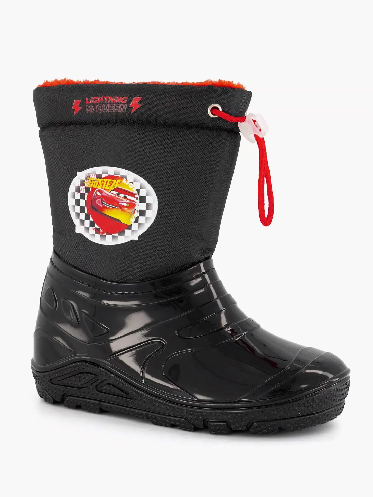 Sale Zwarte Regenlaars Gevoerd Kinderen Babyschoenen