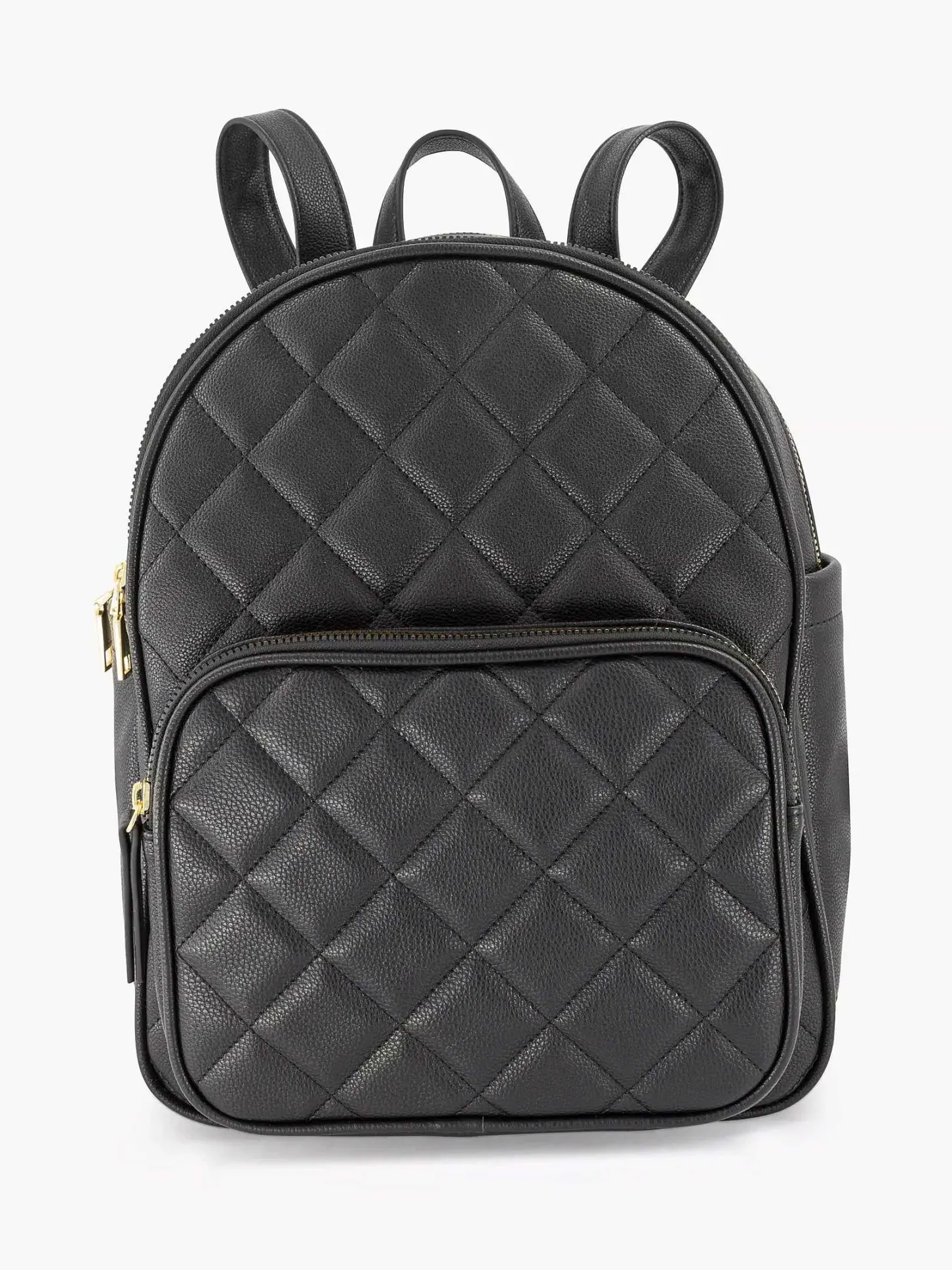 New Zwarte Rugzak Doorgestikt Dames Online Exclusive Accessoires