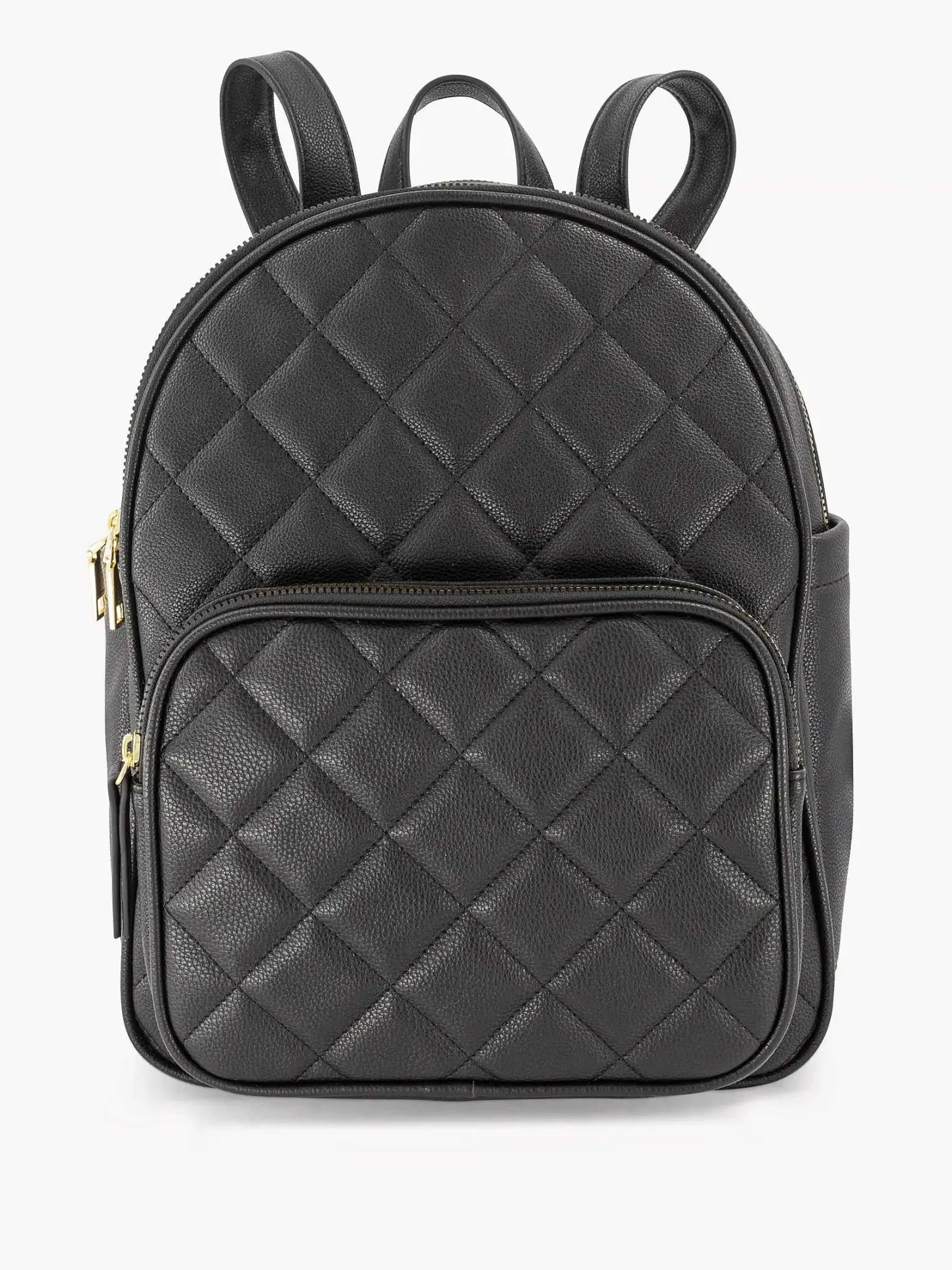 New Zwarte Rugzak Doorgestikt Dames Online Exclusive Accessoires