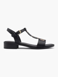 Hot Zwarte Sandaal Dames Sandalen