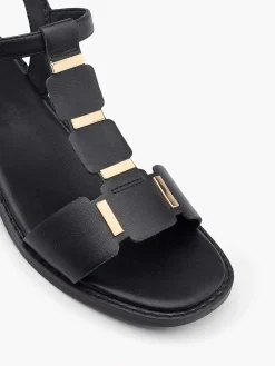 Hot Zwarte Sandaal Dames Sandalen