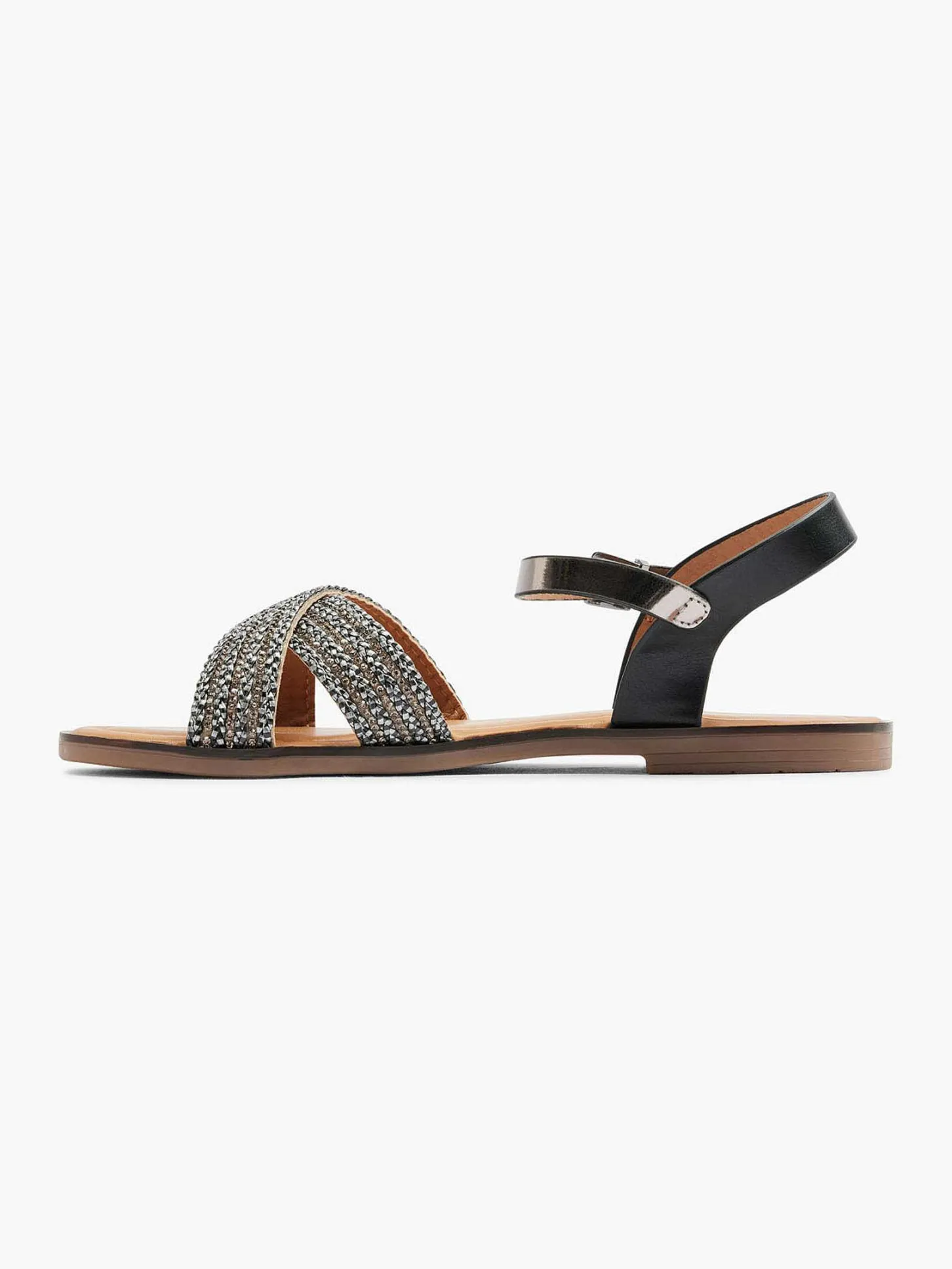 Outlet Zwarte Sandaal Dames Sandalen