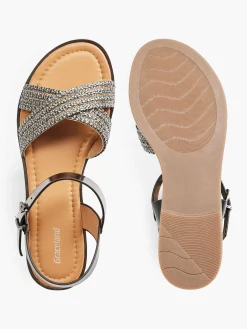 Outlet Zwarte Sandaal Dames Sandalen
