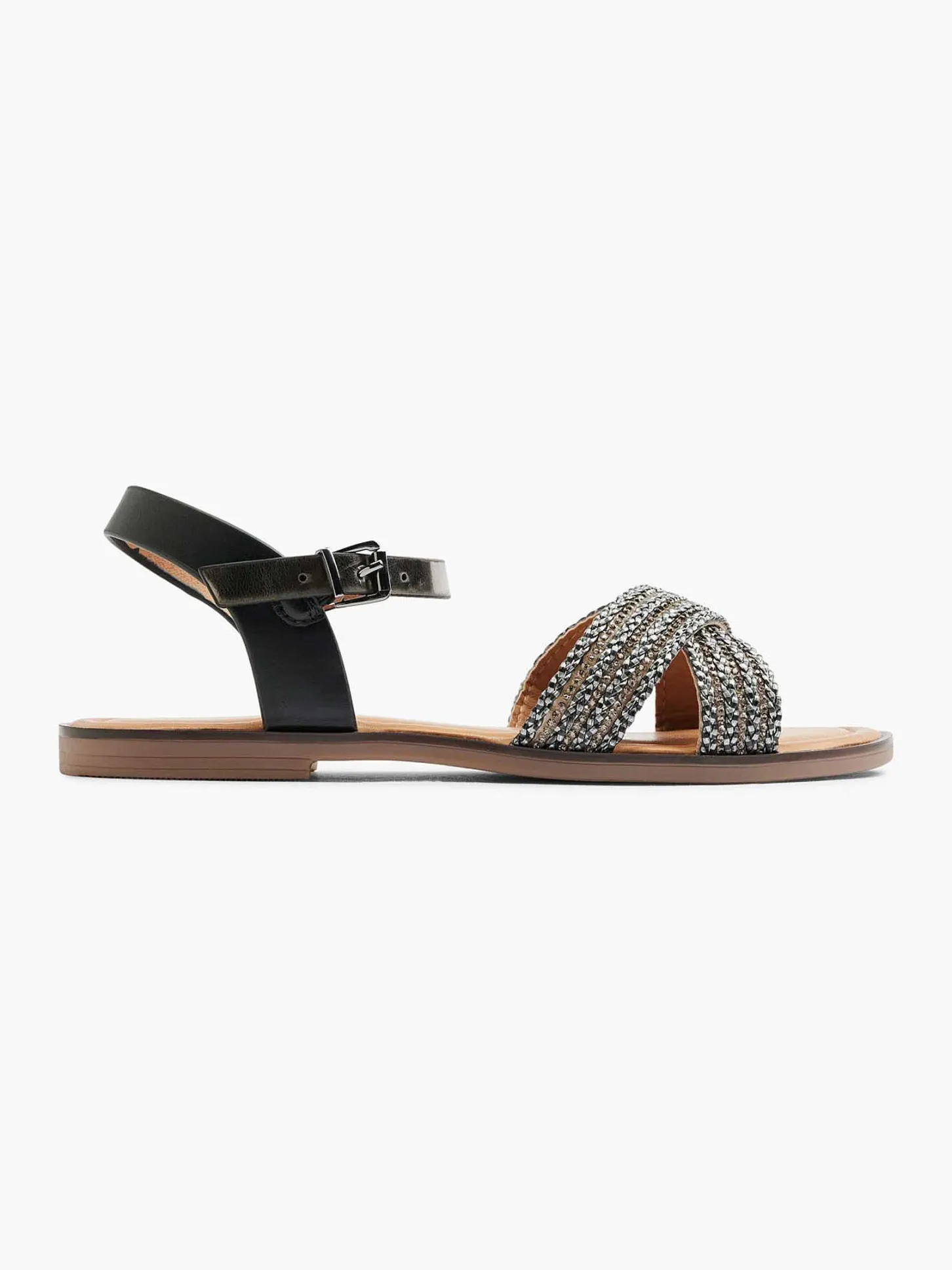 Outlet Zwarte Sandaal Dames Sandalen