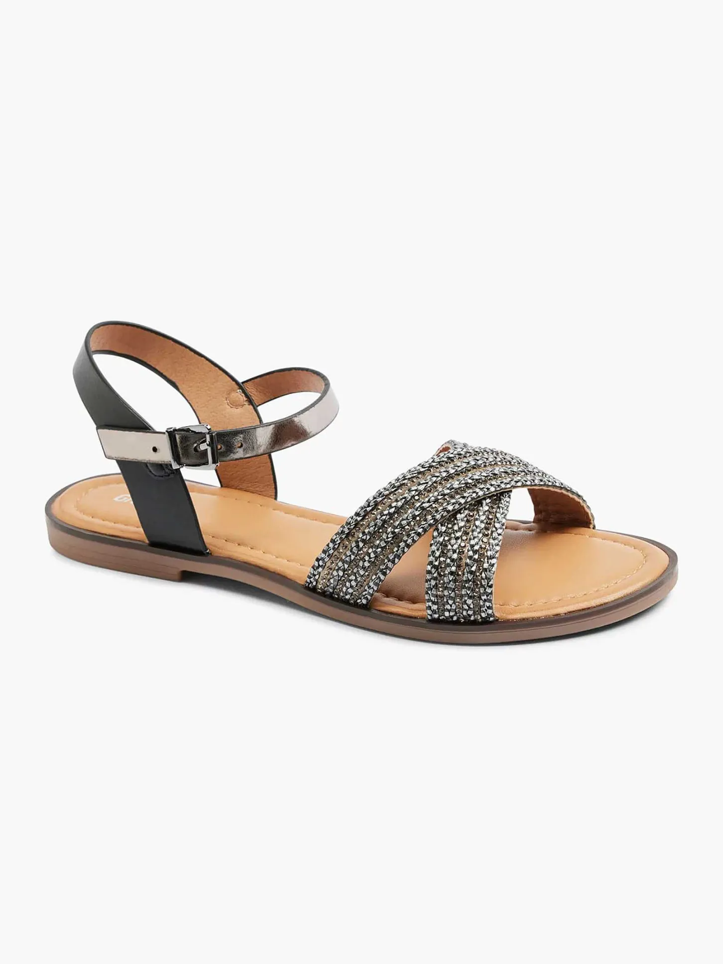 Outlet Zwarte Sandaal Dames Sandalen