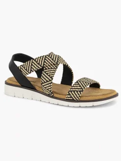 Best Zwarte Sandaal Dames Sandalen