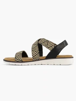 Best Zwarte Sandaal Dames Sandalen