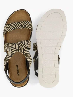 Best Zwarte Sandaal Dames Sandalen