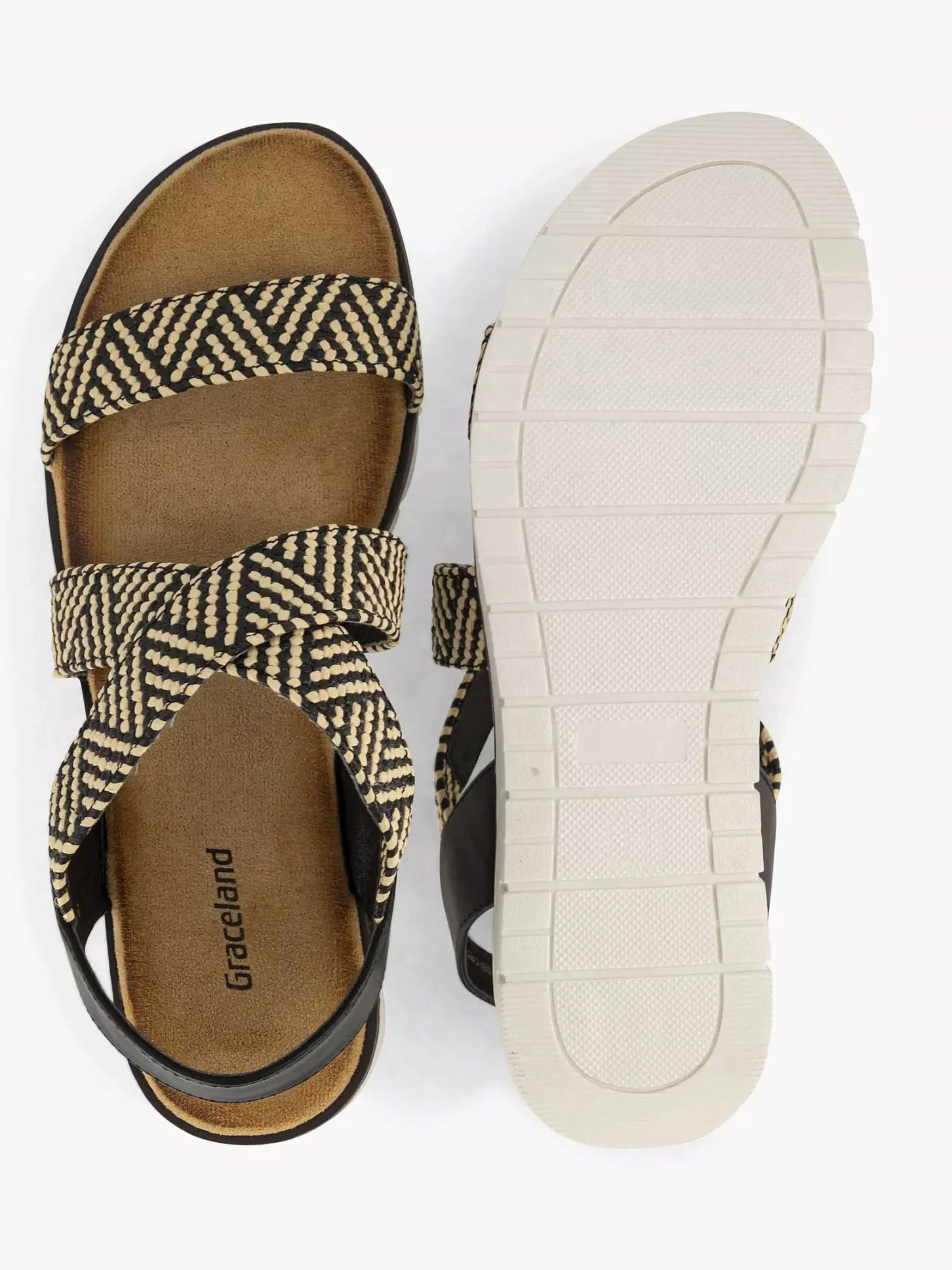 Best Zwarte Sandaal Dames Sandalen