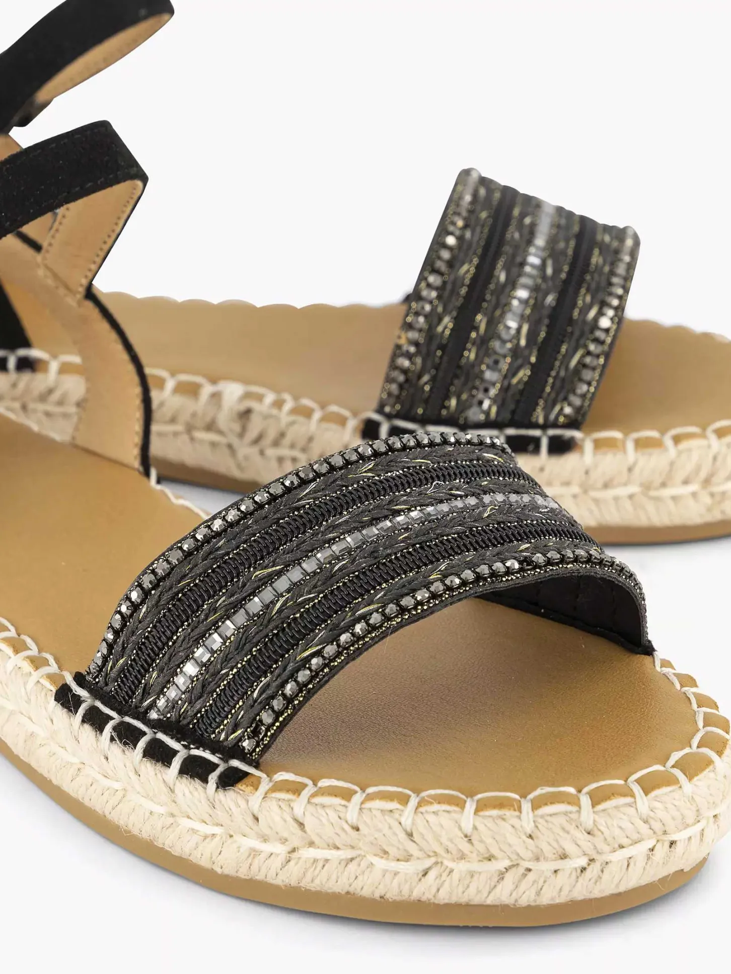 Clearance Zwarte Sandaal Dames Sandalen