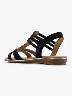 Discount Zwarte Sandaal Dames Sandalen