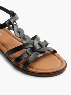 Best Zwarte Sandaal Dames Sandalen