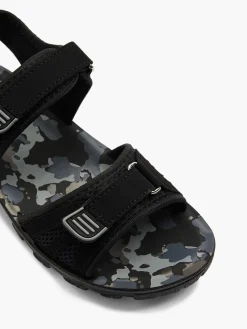 Zwarte Sandaal Kinderen Babyschoenen