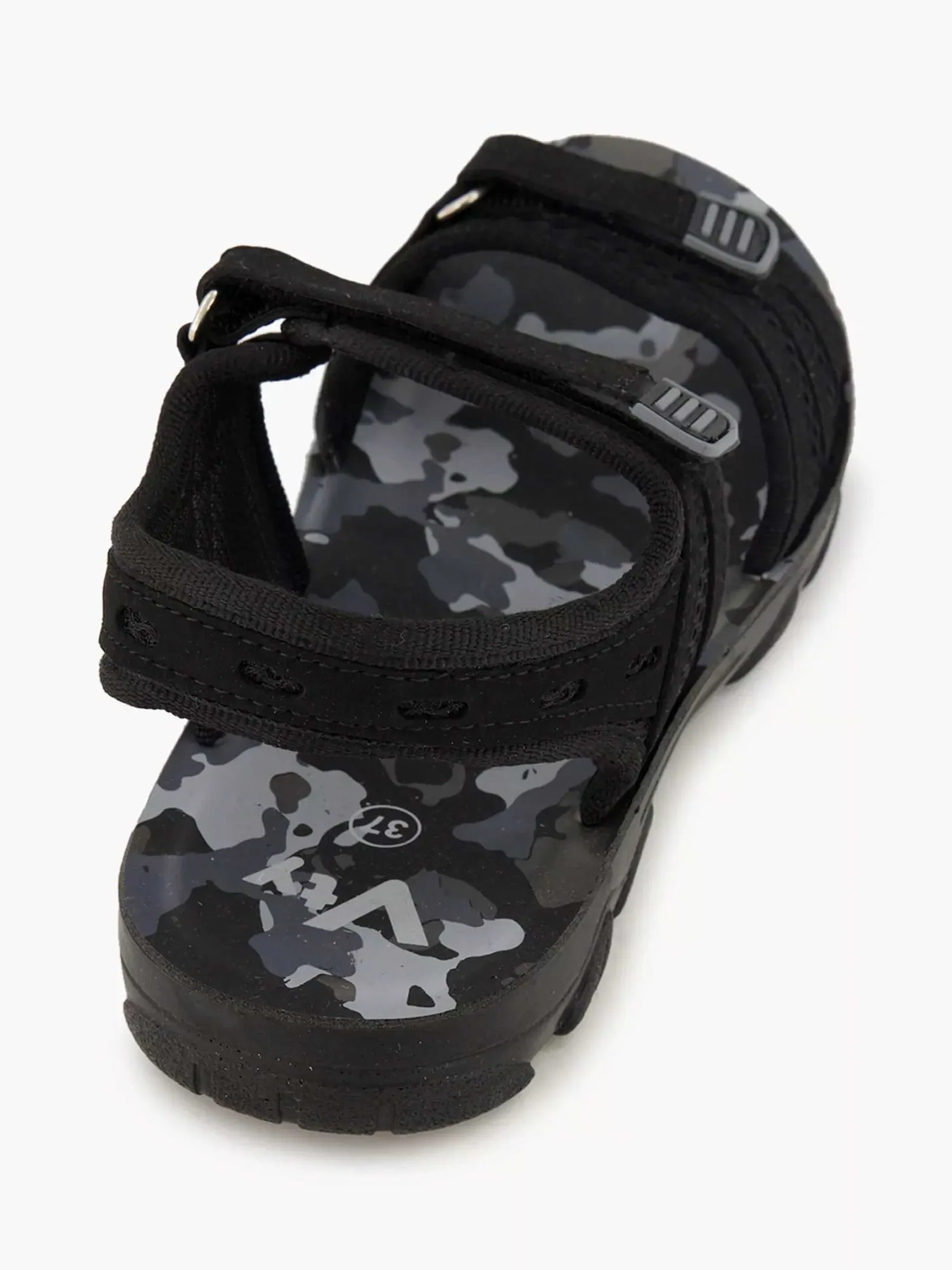 Zwarte Sandaal Kinderen Babyschoenen