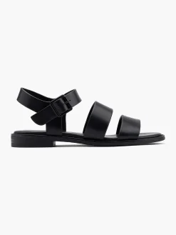 Outlet Zwarte Sandaal Dames Sandalen