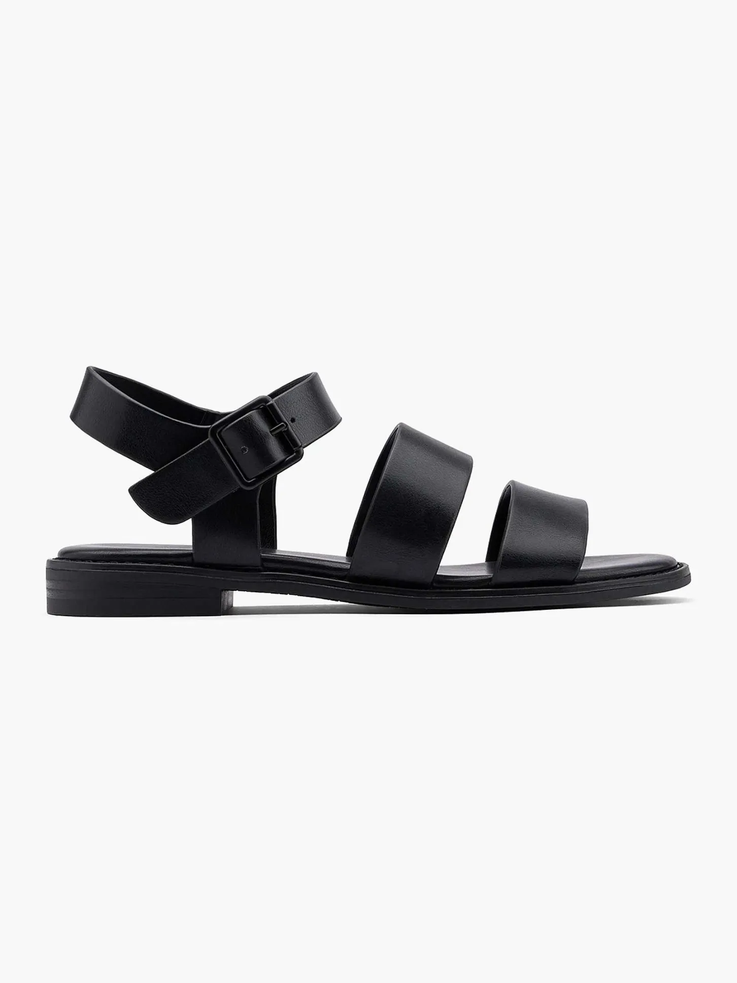 Outlet Zwarte Sandaal Dames Sandalen