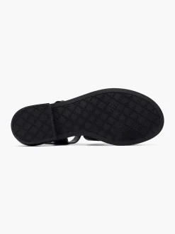Outlet Zwarte Sandaal Dames Sandalen